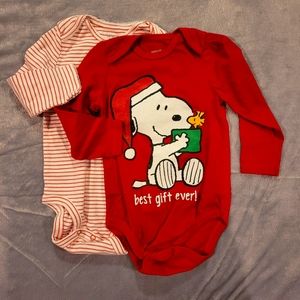 SET OF 2: 18 month Onesies long sleeve